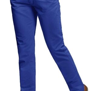 Match Men’s Chinos in Bright Blue